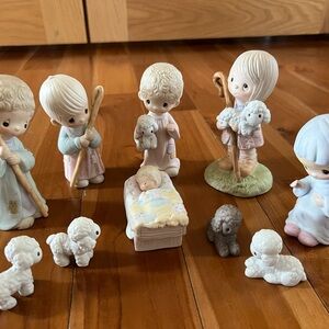 Enesco Pastel Nativity Figurine Collection